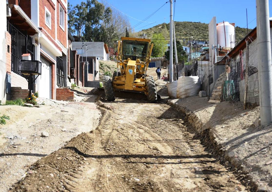 Trabajos calzada Pietrobelli 1