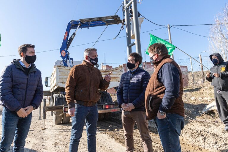 Luque recorrida obras de energia