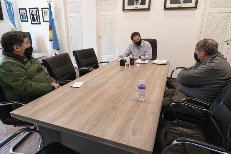 Reunión con Bomberos Voluntarios