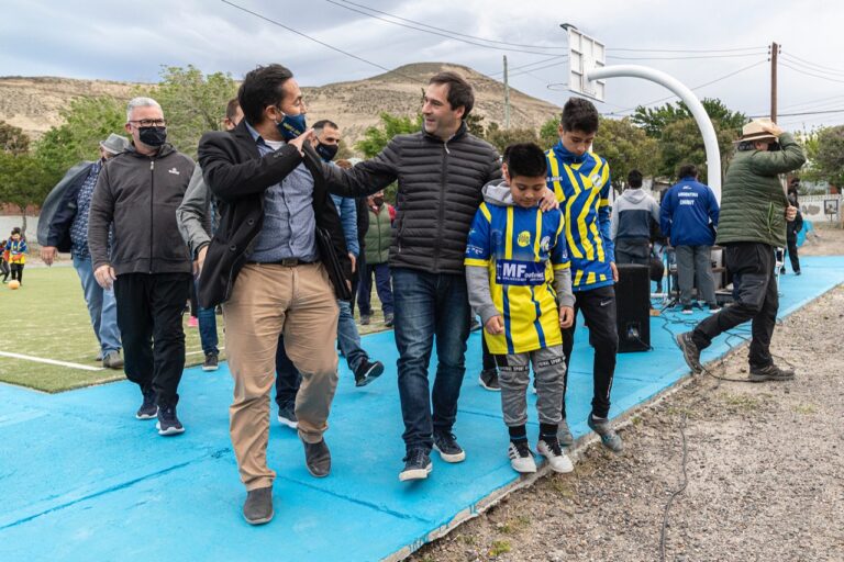 Inauguración playón Valle C