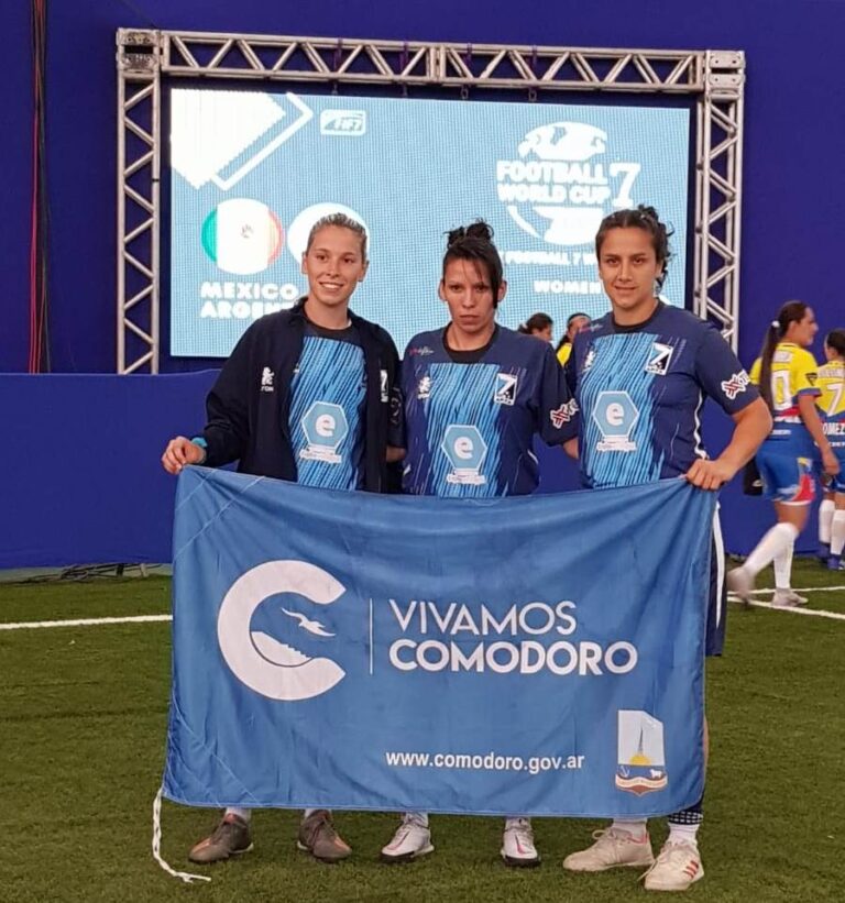 Tatiana Colineschenco y Laura Carrizo Mundial de Fútbol 7 Brasil