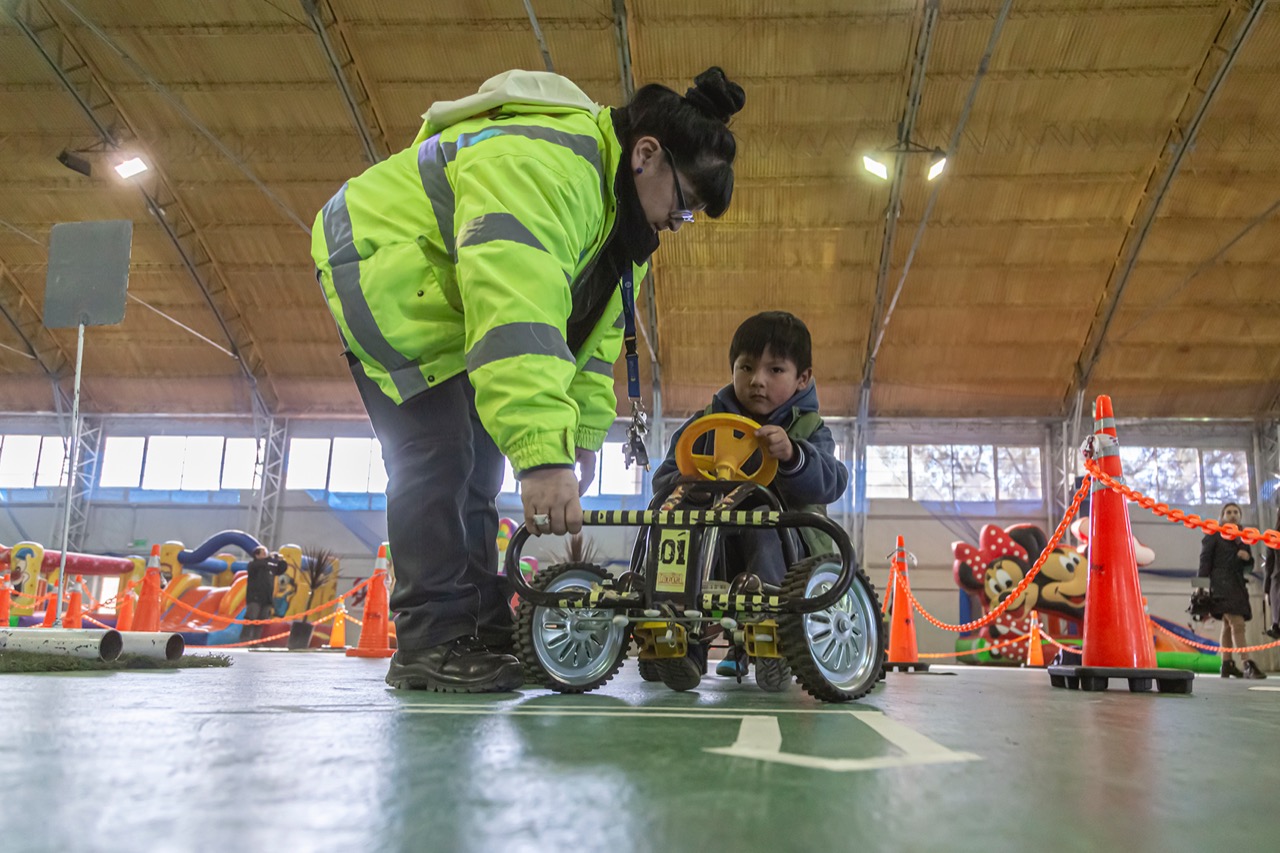 pista de seguridad vial